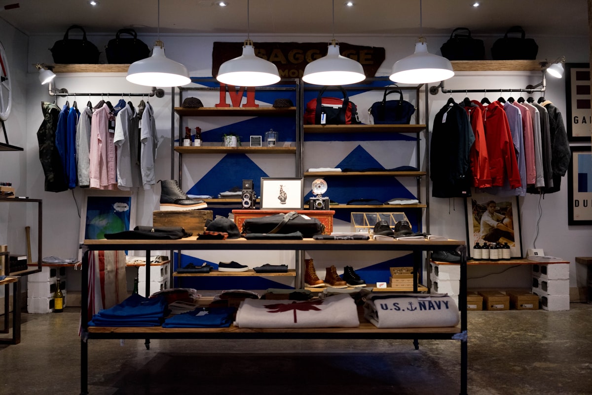 Luxury retail interior